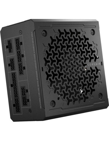 Fuente De Alimentación Corsair Rm1000e 2024 Negra, 2x Gpu De Alta Potencia De 12 Pines, 2x Pcie, Gestión De Cables, 1000 Va...