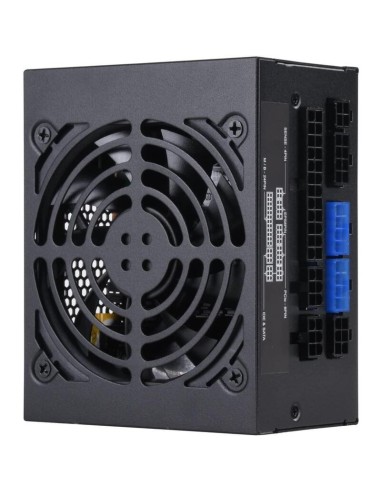 Fuente De Alimentación Silverstone Sx550 Sfx 550w Silent (80plus Gold, Vent. 80mm)