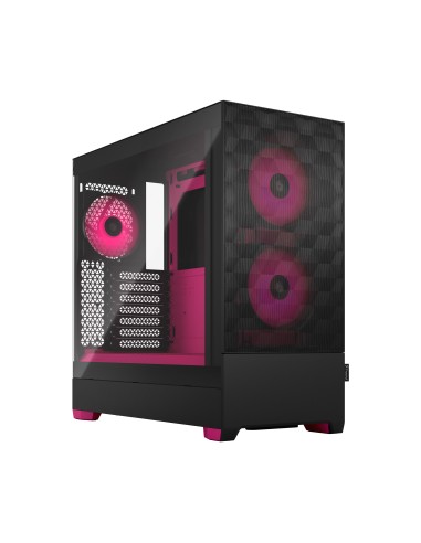 Caja Pc Fractal Design  Pop Air Rgb Magenta Core Tg Clear Tint