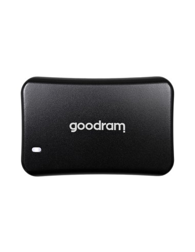 Disco Duro Externo De Estado Sólido Goodram Ssdpr-hx200-2k0 De 2 Tb Con Puerto Usb Tipo C Y Usb 3.2 Gen 2x2, Color Negro