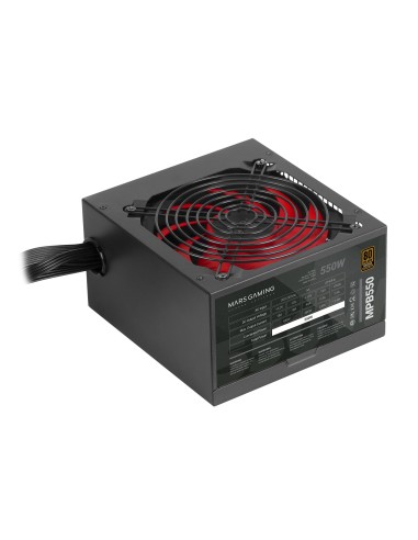 Fuente De Alimentación Mars Gaming Mpb550 550w Ventilador 12cm 80 Plus Bronze