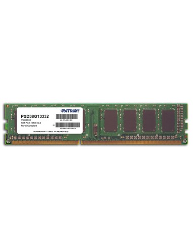 Memoria Ram Patriot Ddr3 8gb 1333mhz Cl9 1.5v