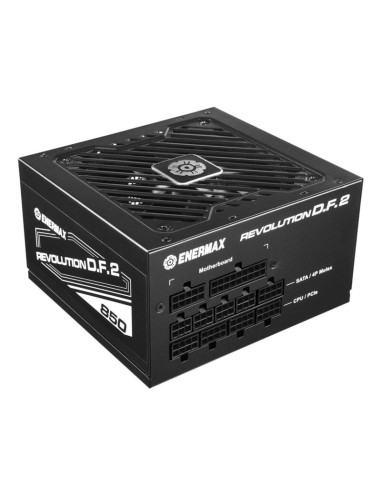 Fuente De Alimentación  Enermax Revolution Df2 850w, Para Pc Negra, Gestión De Cables, 850 Vatios Ers850ewt