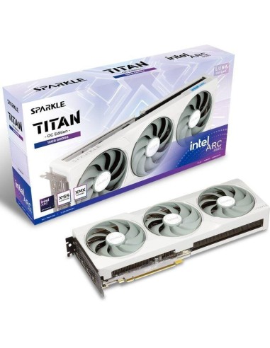 Tarjeta Gráfica Sparkle Intel Arc B580 Titan Luna Oc Edition 12gb Gddr6