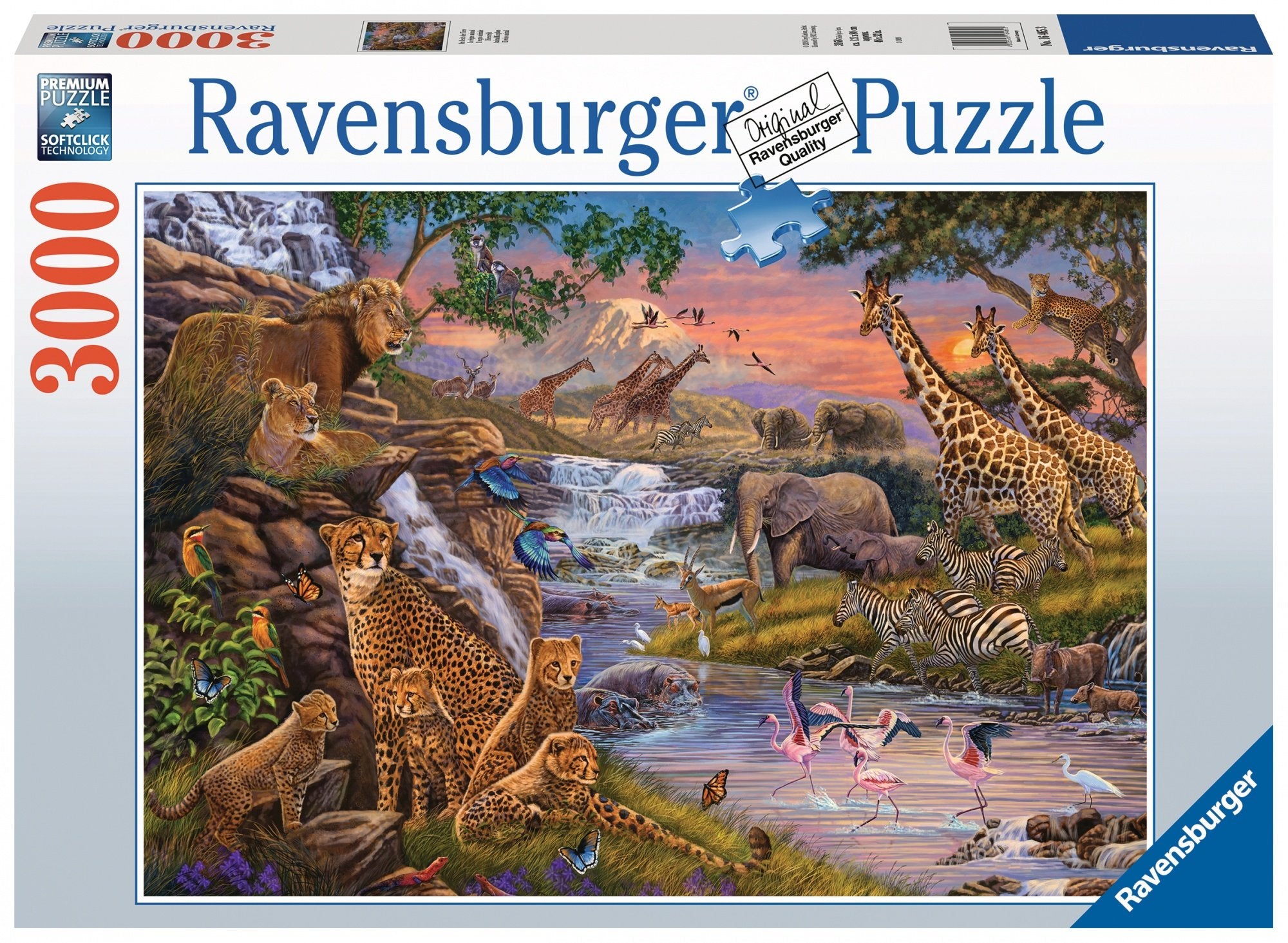 EAN 4005556164653 - Ravensburger Animal Kingdom Puzzle rompecabezas 3000 pieza(s) Animales imagen 1