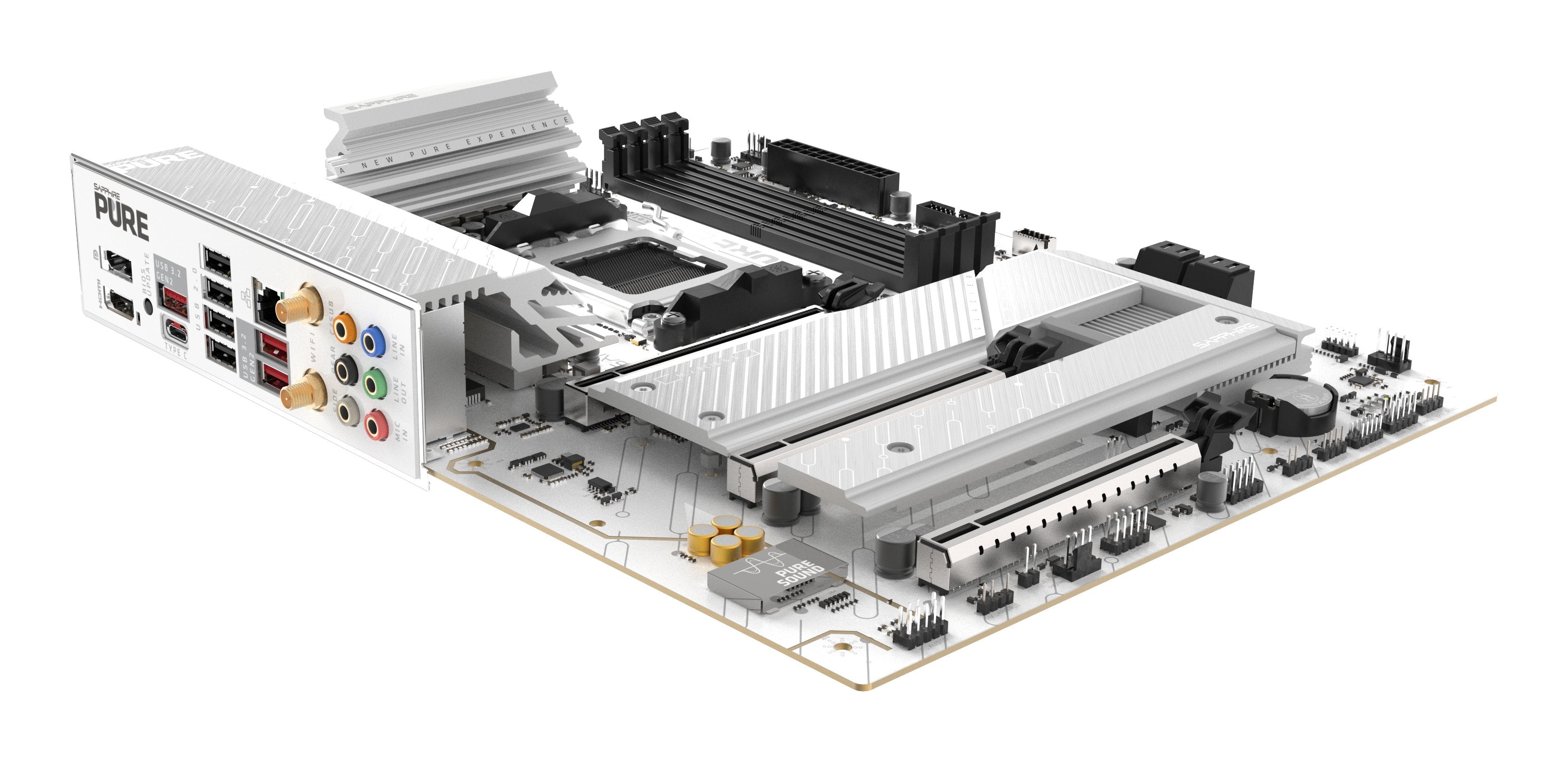 EAN 4895106296954 - Sapphire PURE B850A WIFI 7 AMD B850 Zócalo AM5 ATX imagen 5