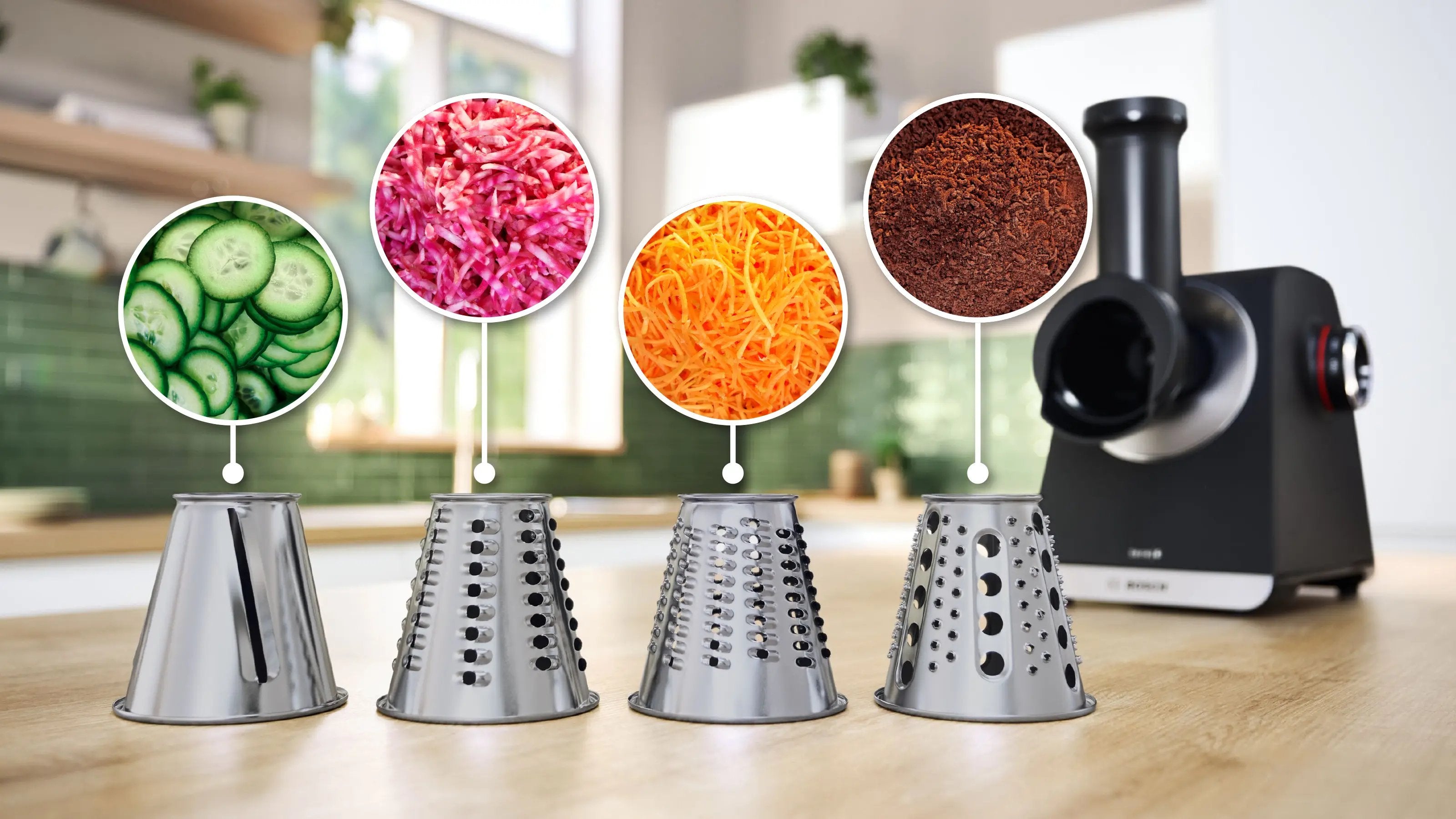 EAN 4242005456079 - Bosch Serie 6 picadora 2100 W Negro, Plata imagen 12