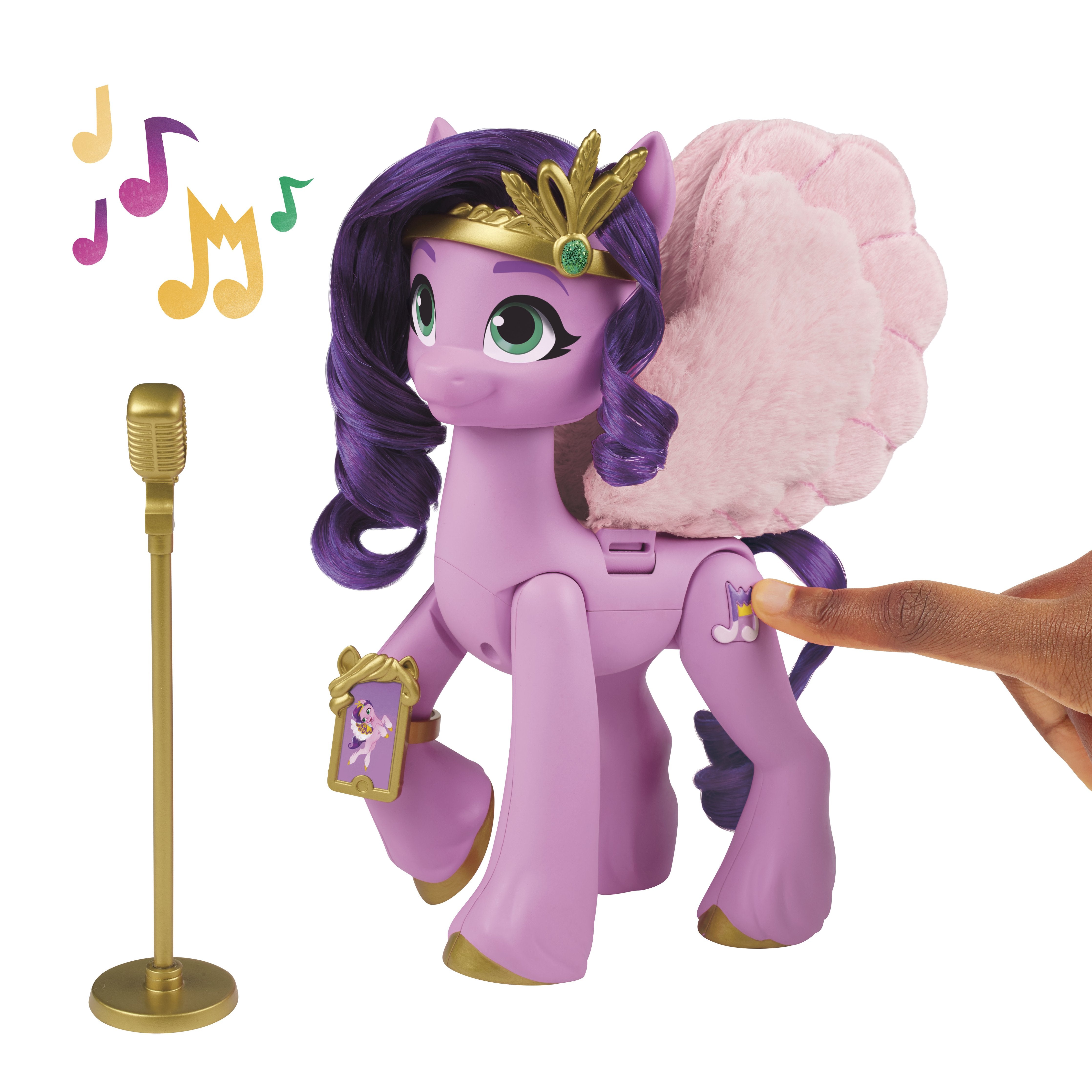 My Little Pony - A New Generation Musikstar Pipp Petals, Spielfigur Rosa/Lila