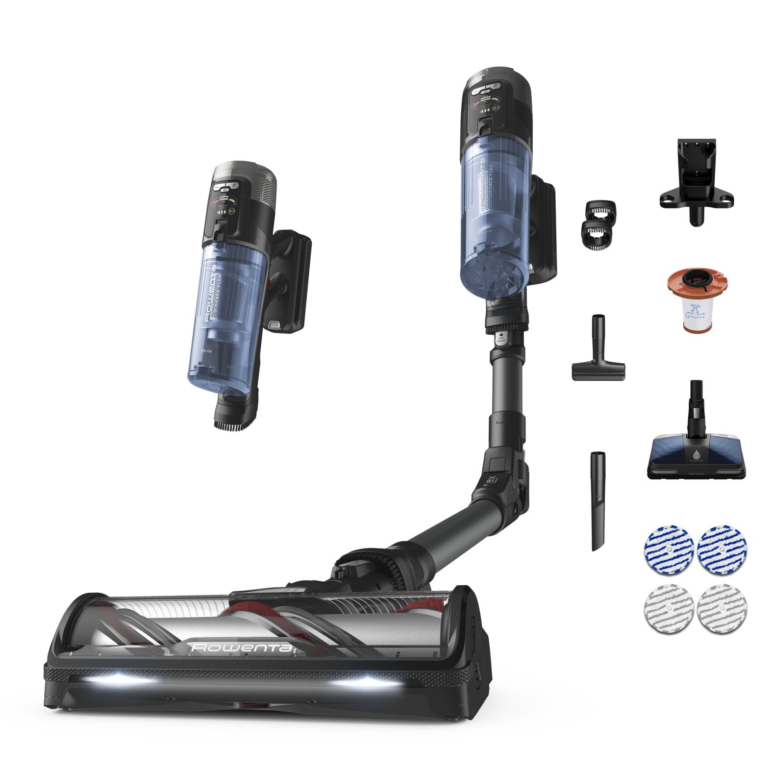Rowenta Rowe Nass-Trockensauger X-Force Flex 12.60 Neo Rh9lc1 Rh9lc1