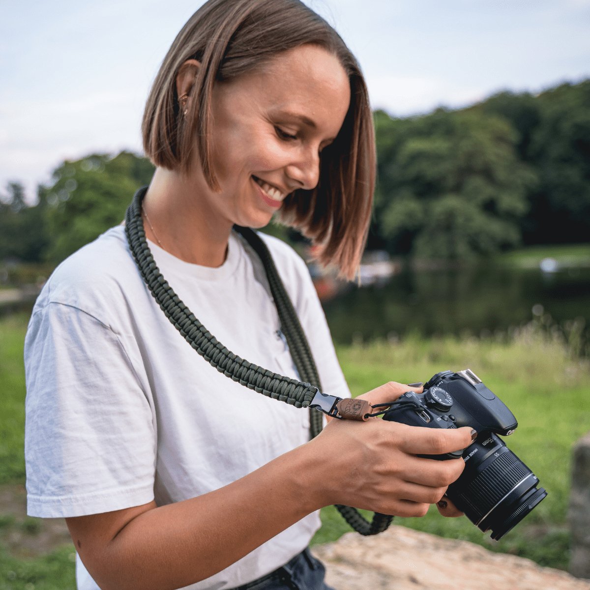 EAN 4260572670179 - C-Rope Traveler correa Cámara digital Nylon Oliva imagen 7