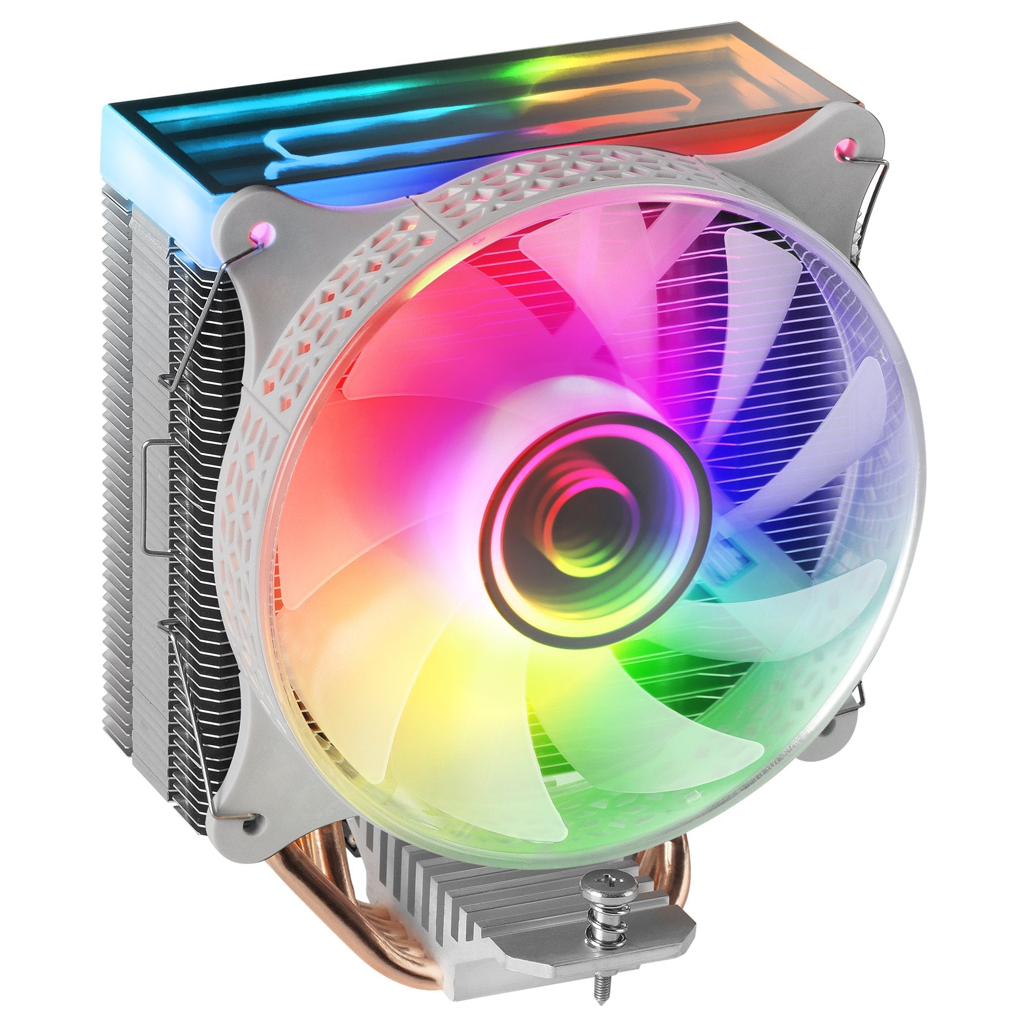 Ventilador Disipador Cpu Mars Gaming Mcpu Vr 120mm Argb Blanco