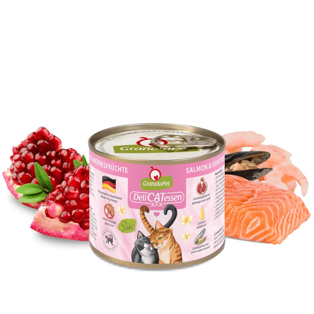 Granatapet Delicatessen Salmon And Seafood - Comida Húmeda Para Gatos - 200g