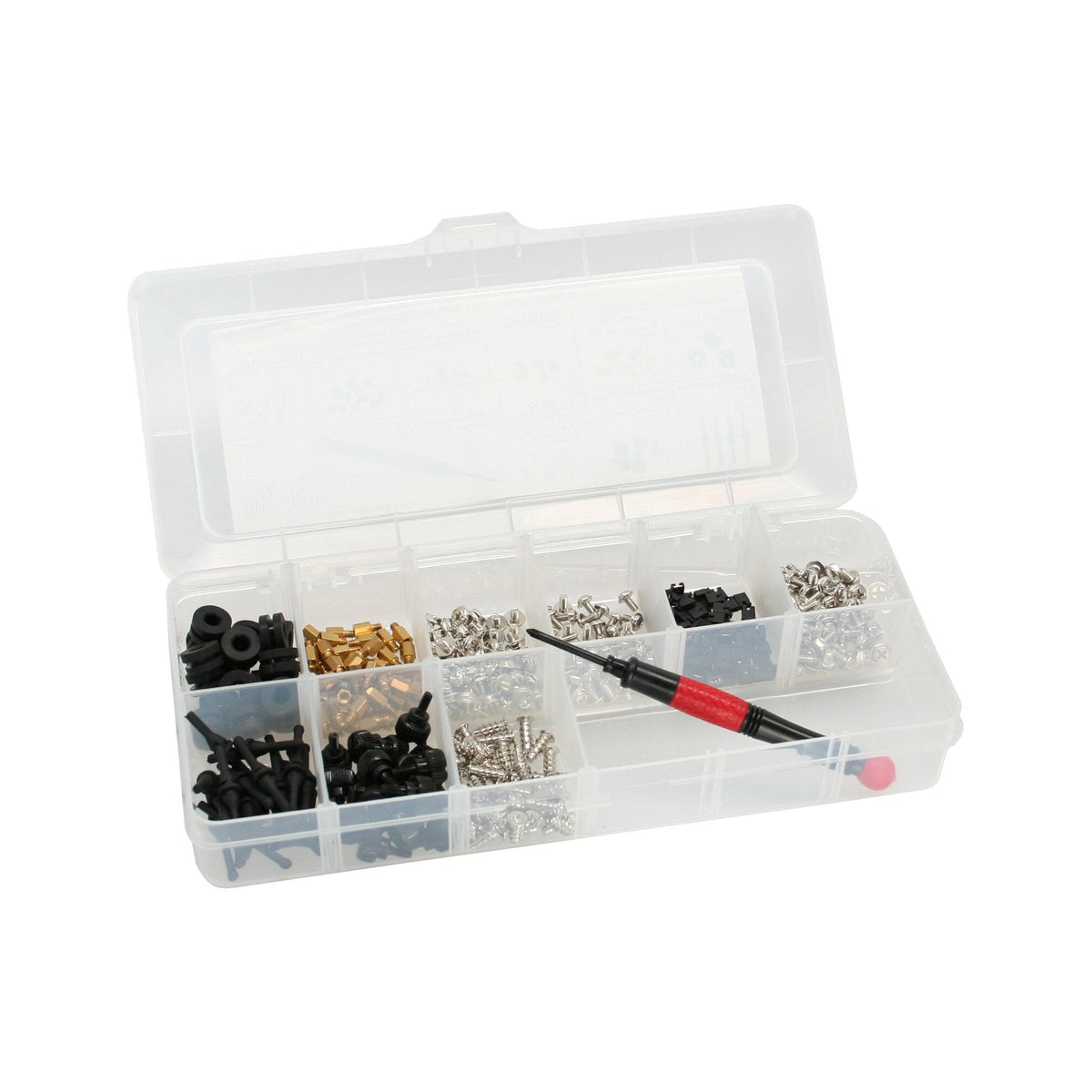 Juego De Tornillos Inline Con Destornillador 411 Uds.
