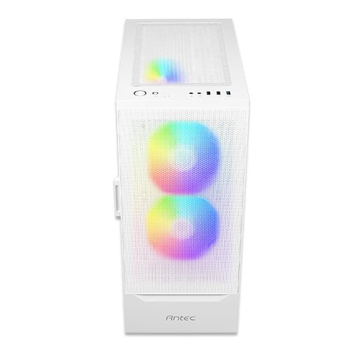 Caja Pc Antec Gaming Nx410 Atx 2xusb2.0 1xusb3.0 Sin Fuente Blanco Rgb