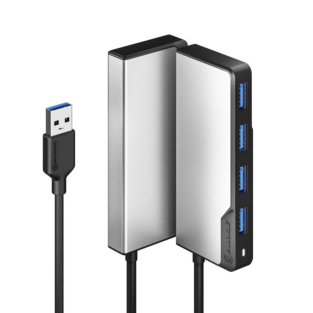 Alogic Usb-A Hub 4 In 1 Space Gris
