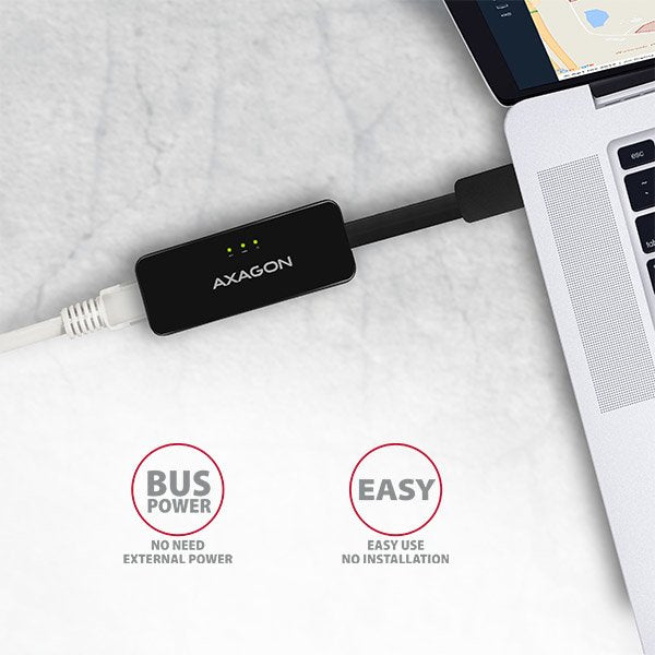 Axagon Adaptador Ade-Xr Fast Ethernet 10/100 - Usb 2.0 Tipo A