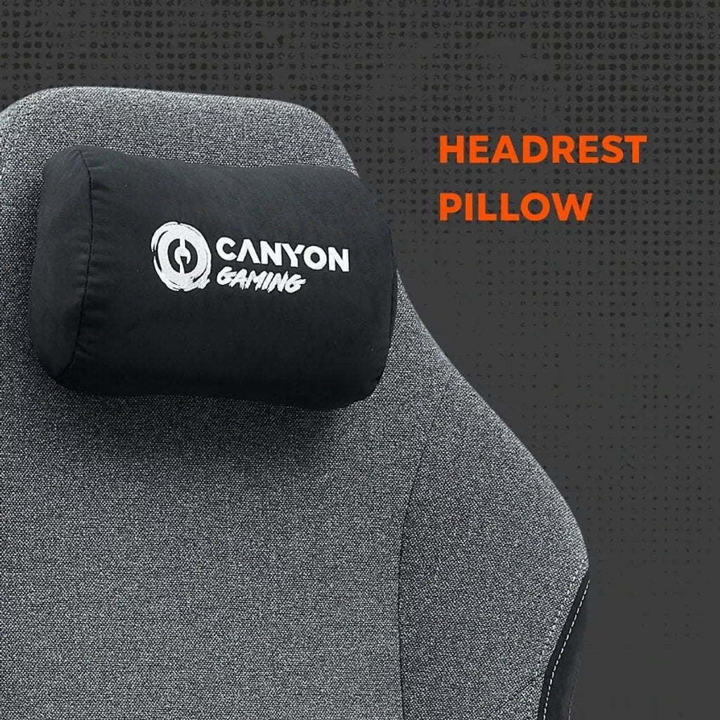 Canyon Gaming Chair Boulder Xlch01 King Size Grey