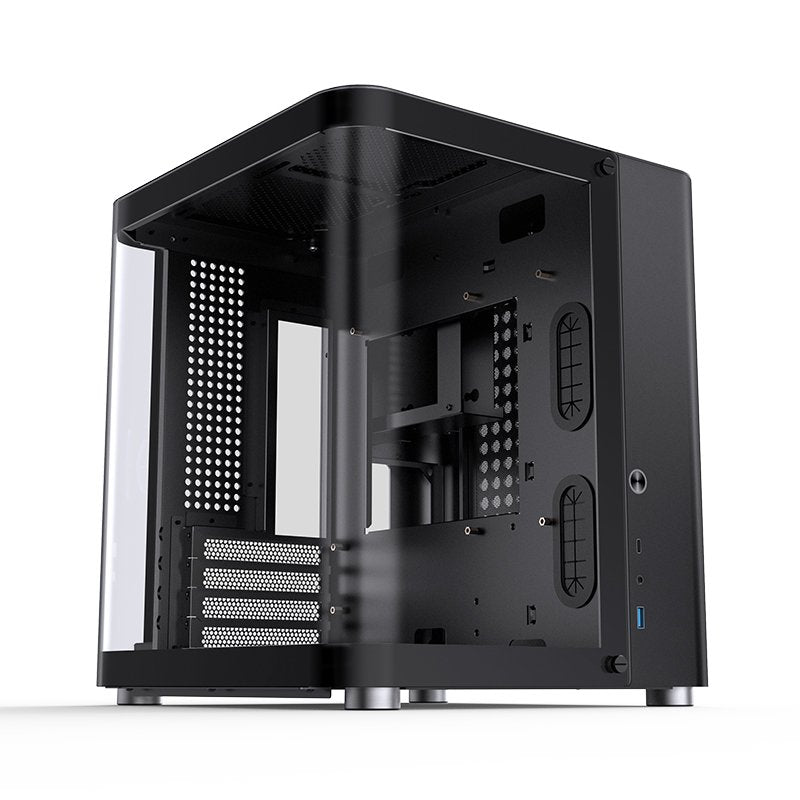 Jonsbo Tk-1 2.0 Micro-Atx Gehäuse, Temperojo Glass - Negro