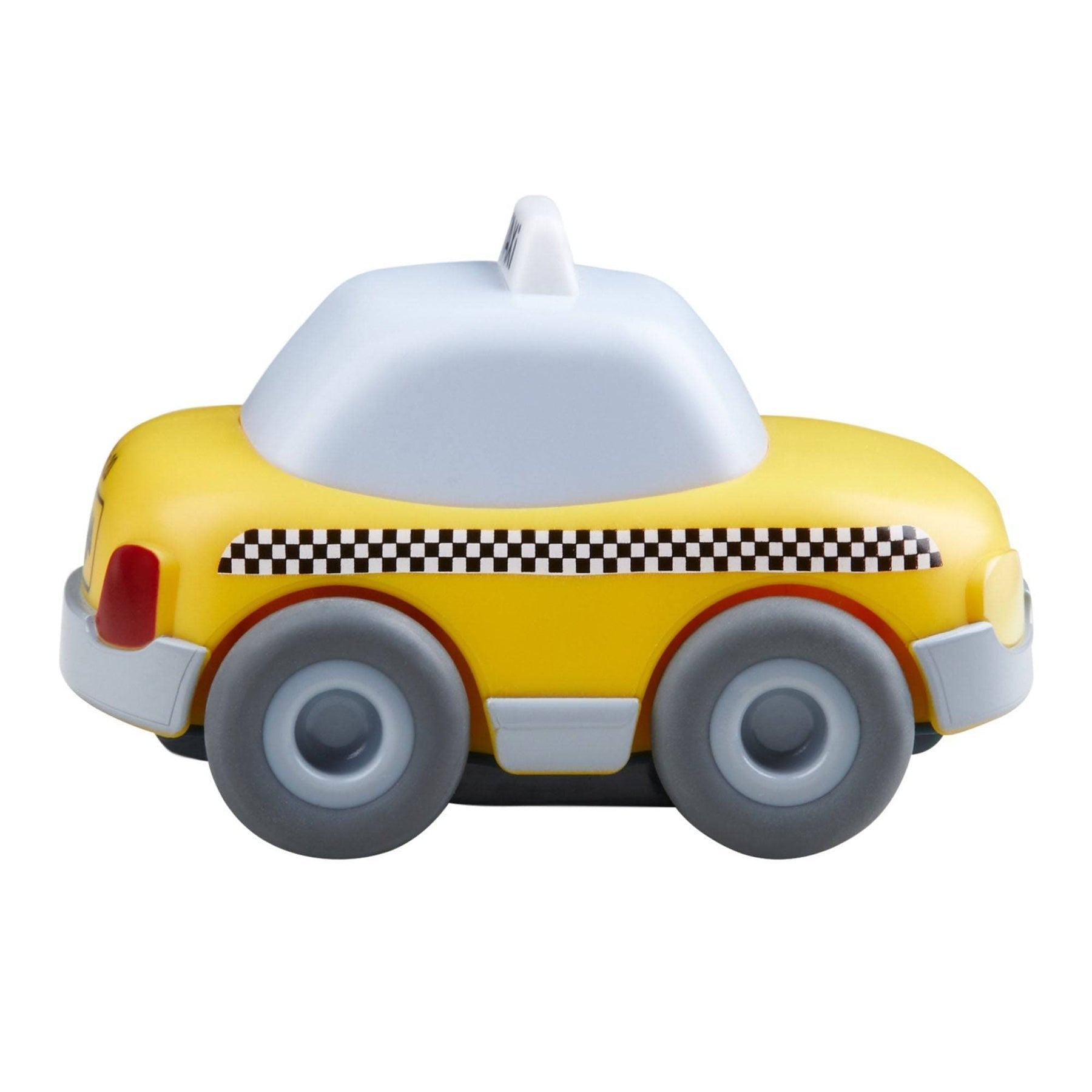 Haba Kullerbü - Taxi, Vehículo De Juguete Antracita/Blanco (Mate) 1306677001