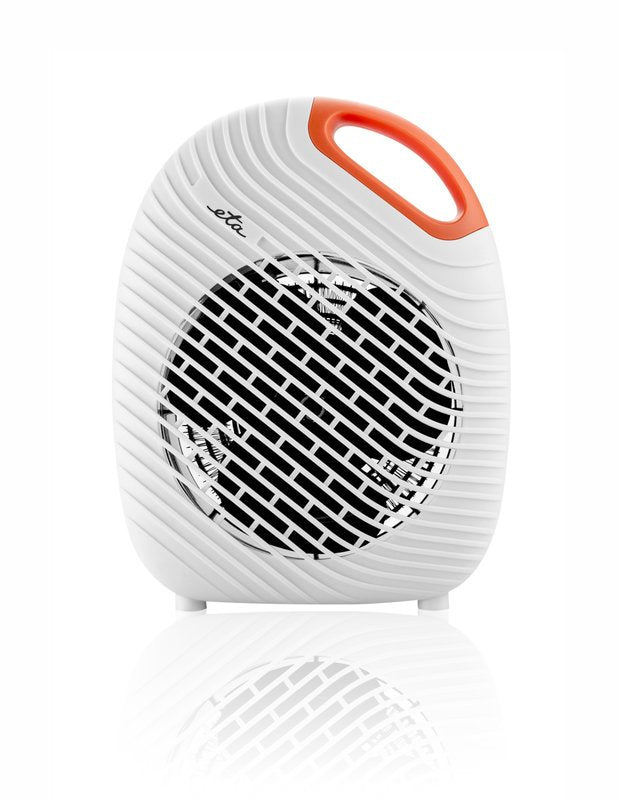 Eta Eta062290000 Hot Air Fan, 2000w, 56db, 3 Operating Modes, Gray White