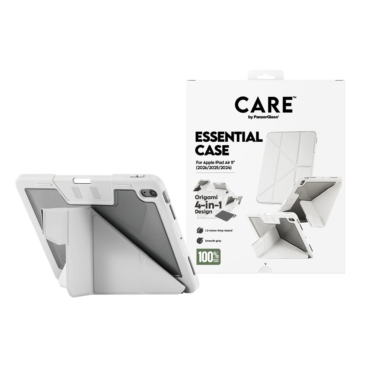 EAN 5715685030772 - PanzerGlass CARE™ by ®™ by Essential Case Light Grey iPad Air 11" (2024-2026) funda para teléfono móvil imagen 2