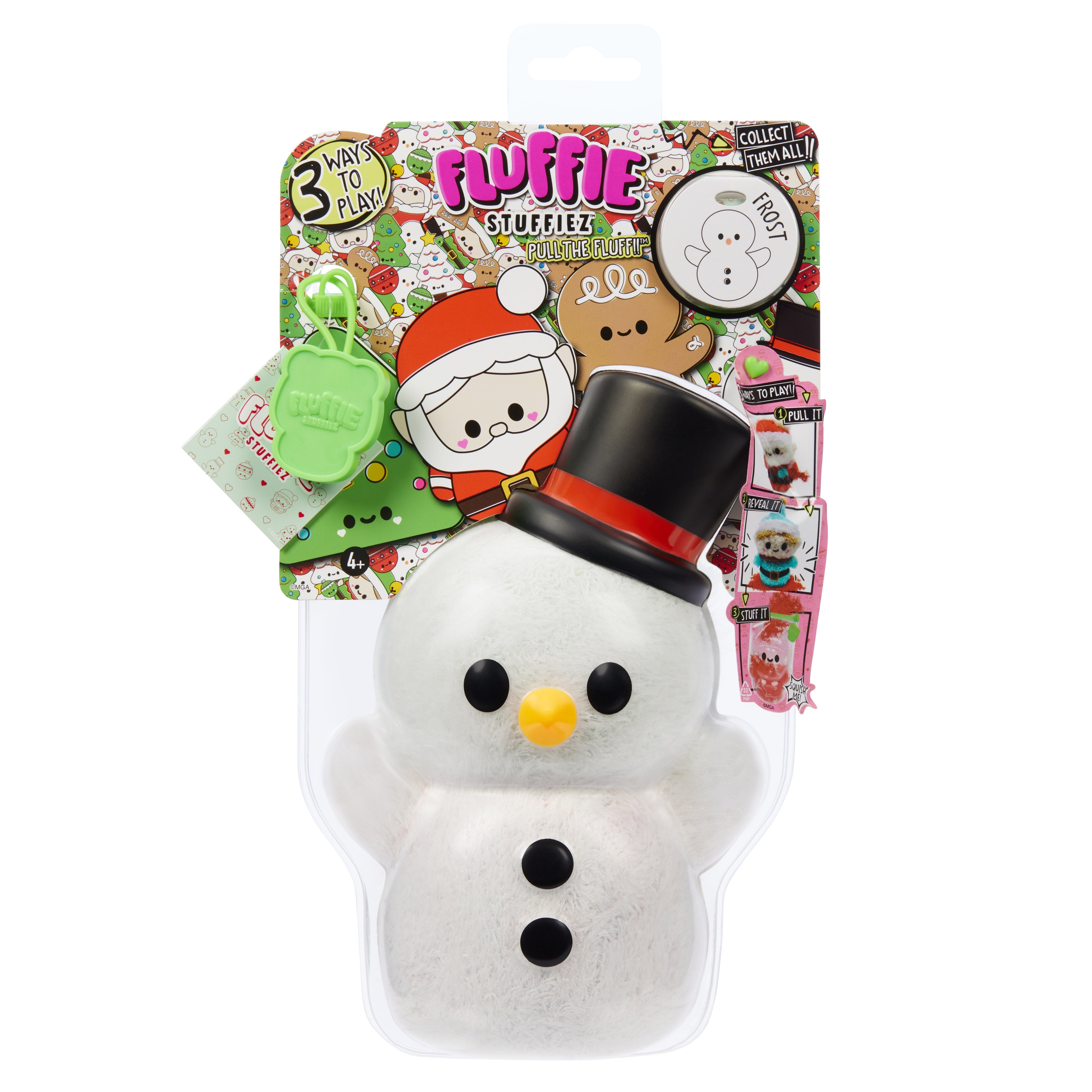 EAN 0035051514459 - MGA Entertainment Fluffie Stuffiez Small Plush - Holiday Snowman imagen 7
