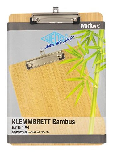 Wedo Klemmbrett A4 Bamhs Marrón