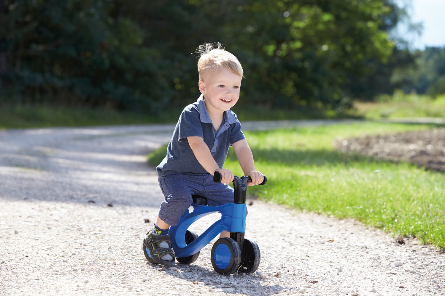EAN 4006942812509 - Lena 07168 scooter Niños Patinete de cuatro ruedas Negro, Azul imagen 8