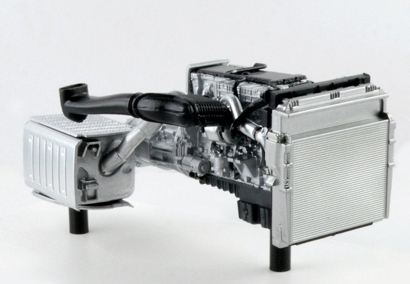 EAN 8001283039055 - Italeri Mercedes Benz Actros MP4 Gigaspace Modelo a escala de camión/tráiler Kit de montaje 1:24 imagen 10