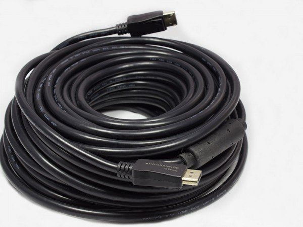 Good Connections Cable Aktiv Dp1.2 4k Uhd @60hz Schw. 20m
