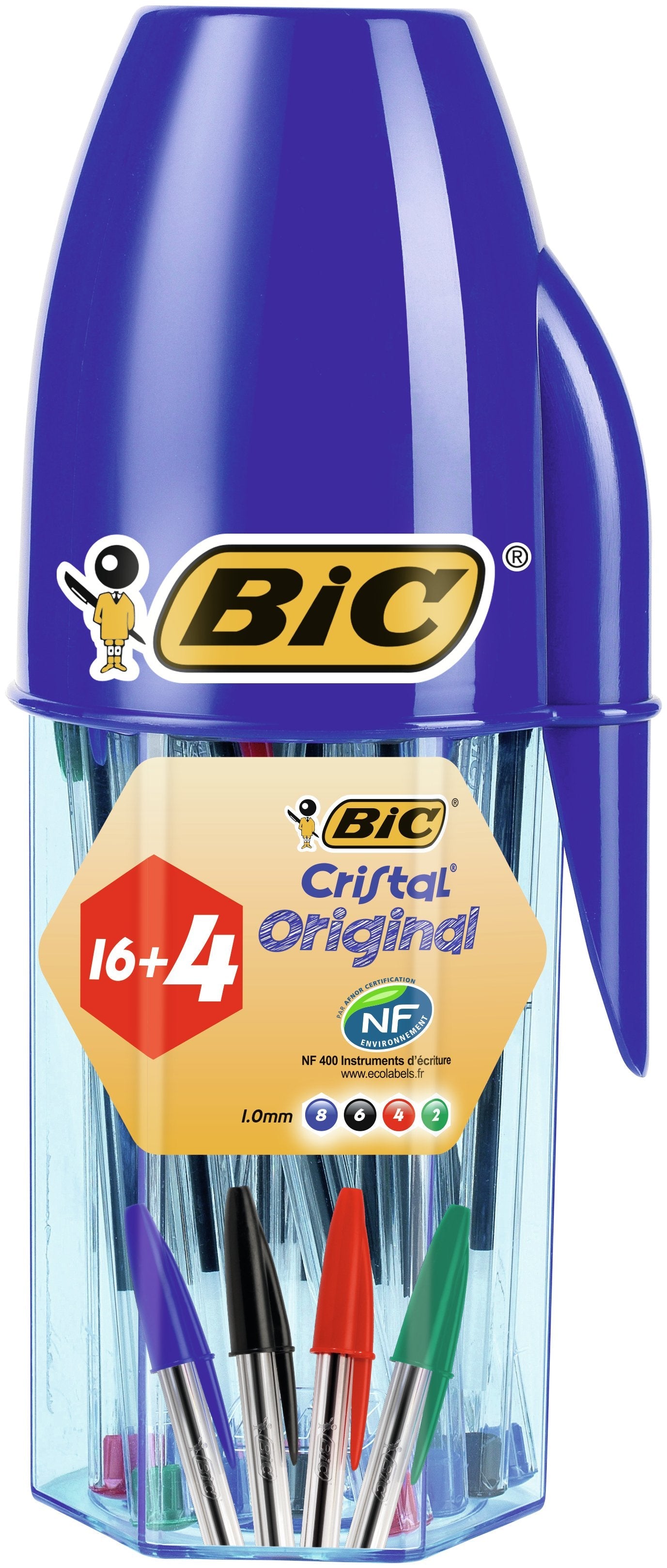 Boligrafo Bic Cristal Mega Tubo