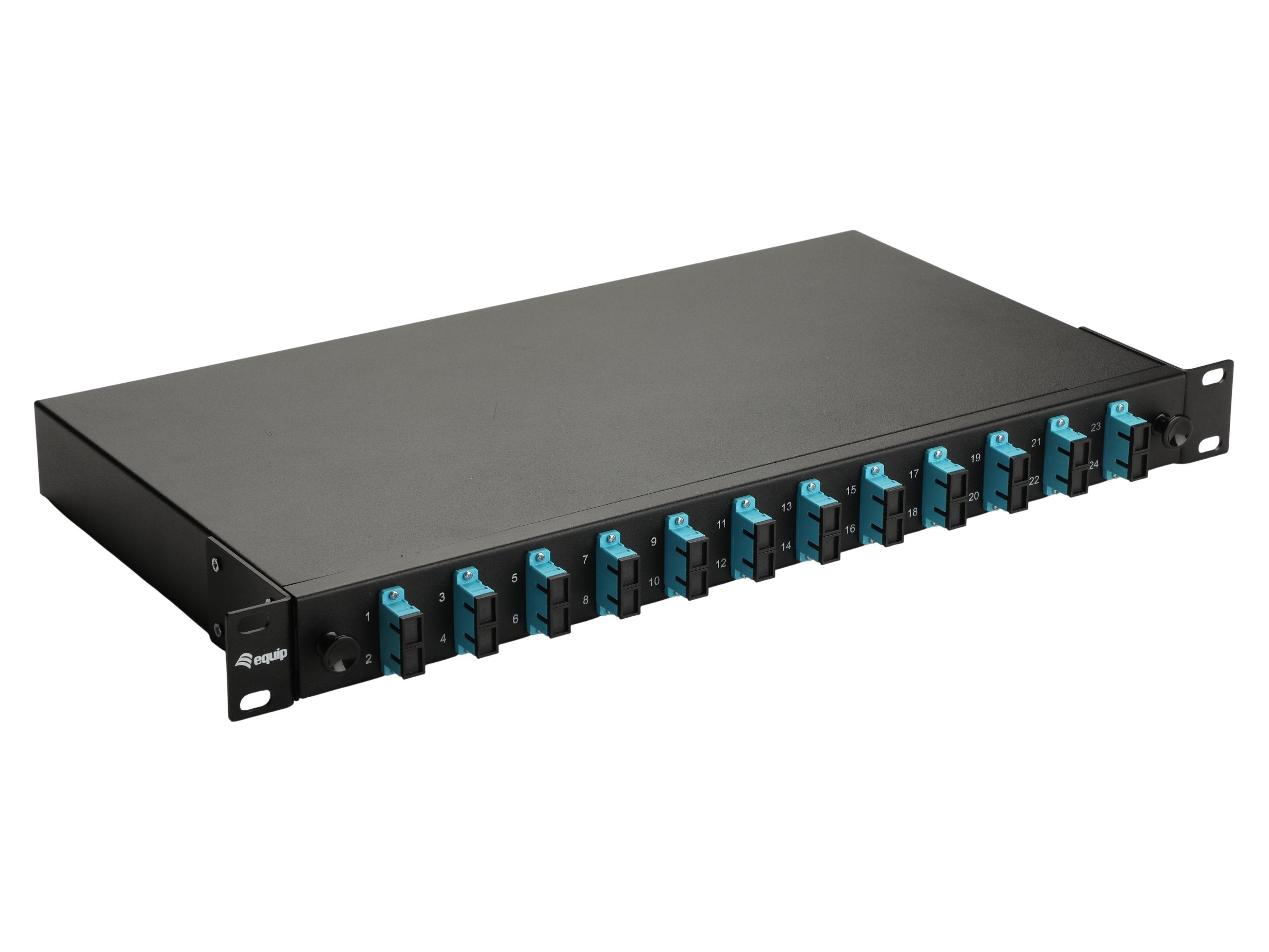 Equip Lwl-Spleisskamen 12-Port Sc-Duplex Om3 1u Komplett Sw
