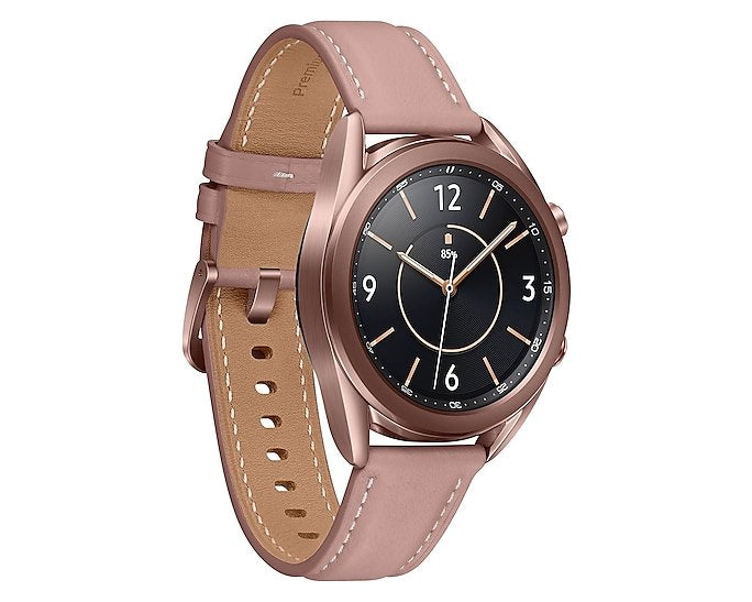 Samsung Sm-R855f Galaxy Watch3 Smartwatch Bundle Incl. Band Stainless Steel 41mm 4g Mystic Bronze De