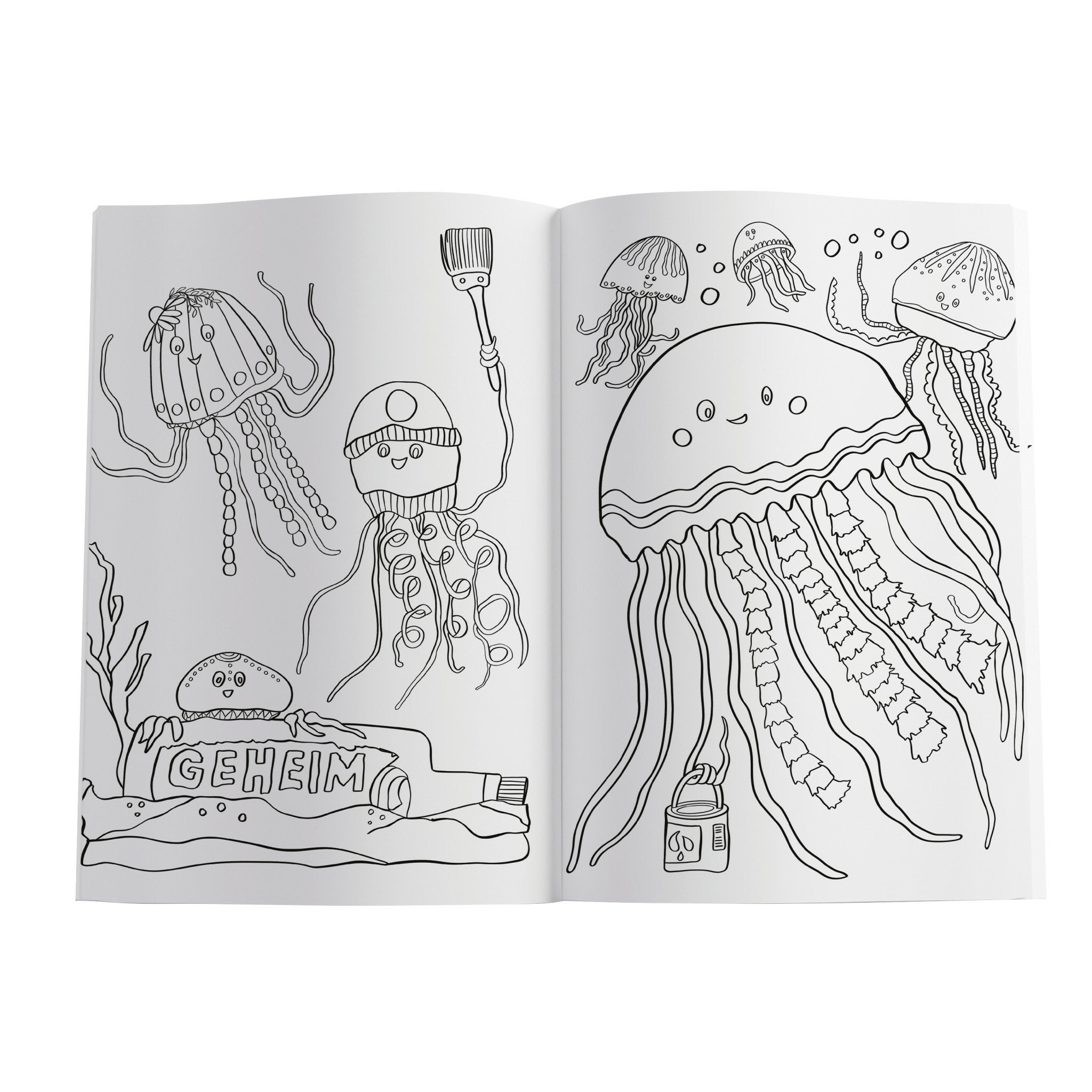 Pelikan 102018 Libro Para Colorear, Mundo Marino