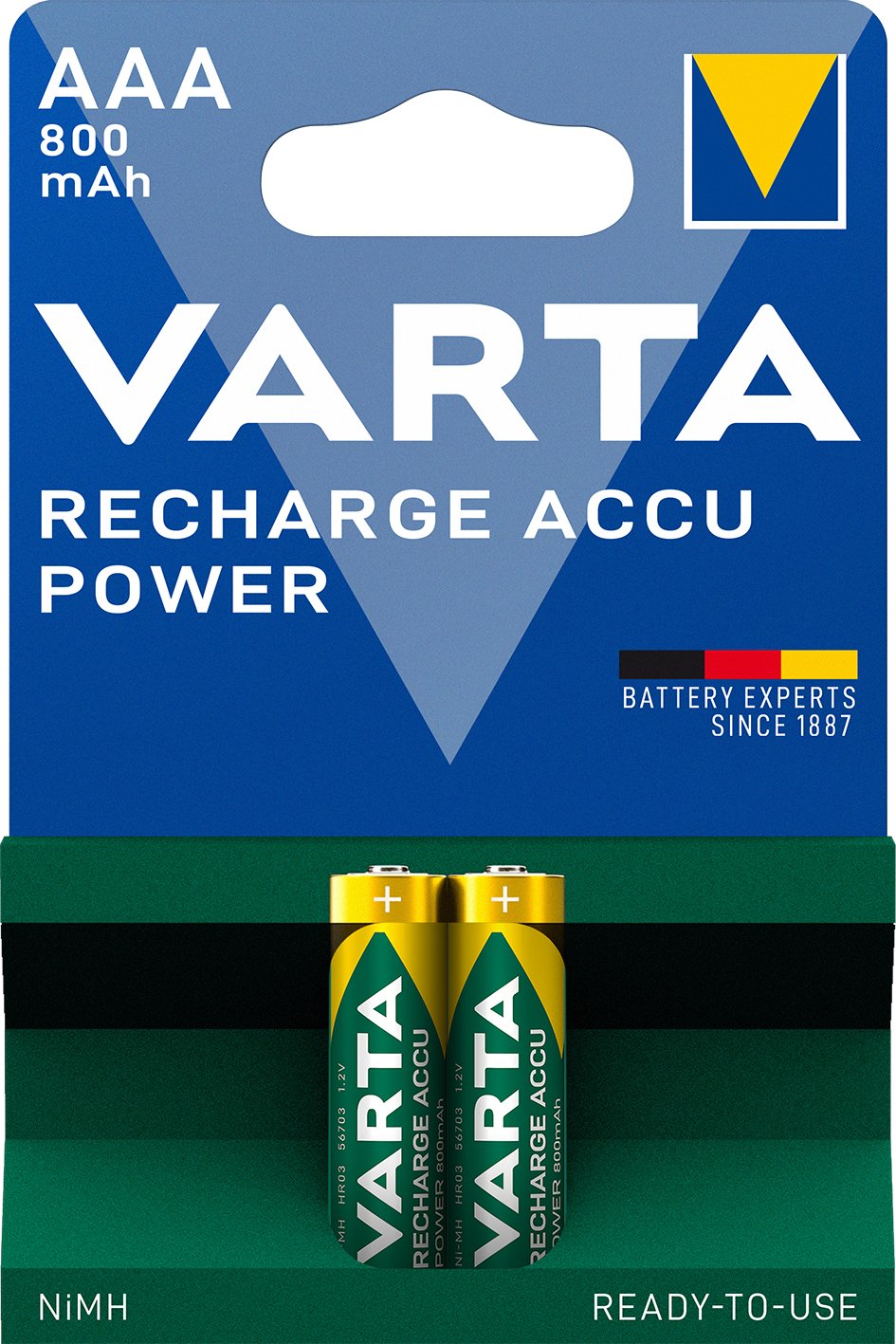 EAN 4008496550579 - Varta 56703 Batería recargable AAA Níquel-metal hidruro (NiMH) imagen 3