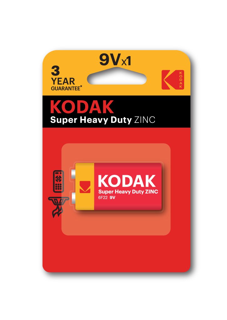 EAN 0887930953435 - Kodak CTA 30953437 pila doméstica Batería de un solo uso 9V Cloruro de zinc imagen 1