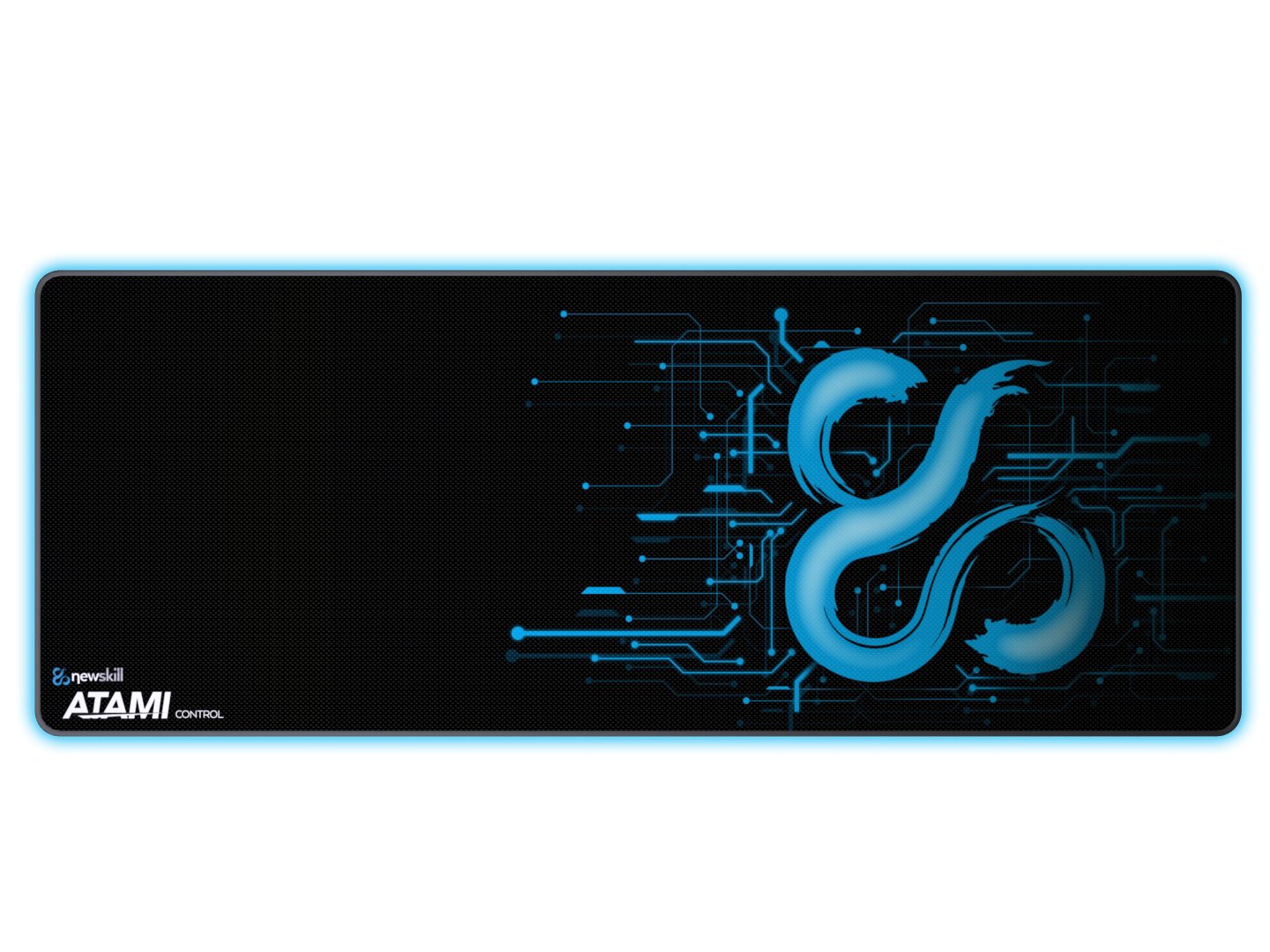 Alfombrilla Gaming Newskill Atami Control Xl 930x360x3 Mm Microfibra