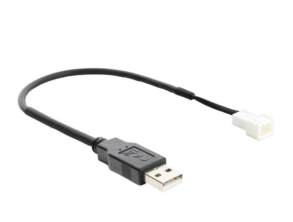 Delock Lüftercable Usb 2.0 Typ-A Stecker Zu 3 Pin (2 Pins Belegt) Lüfteranschluss-Stecker 20 Cm