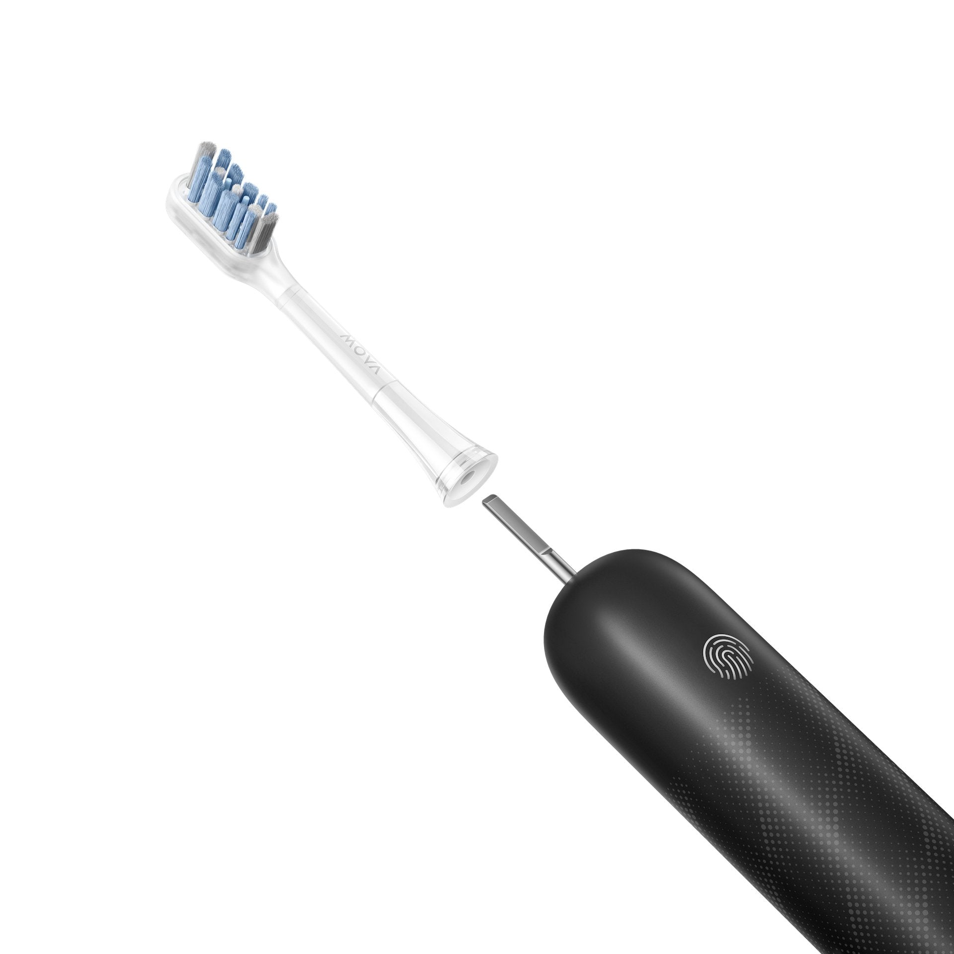 Mova Cepillo De Dientes Electrico  Fresh Pro Black