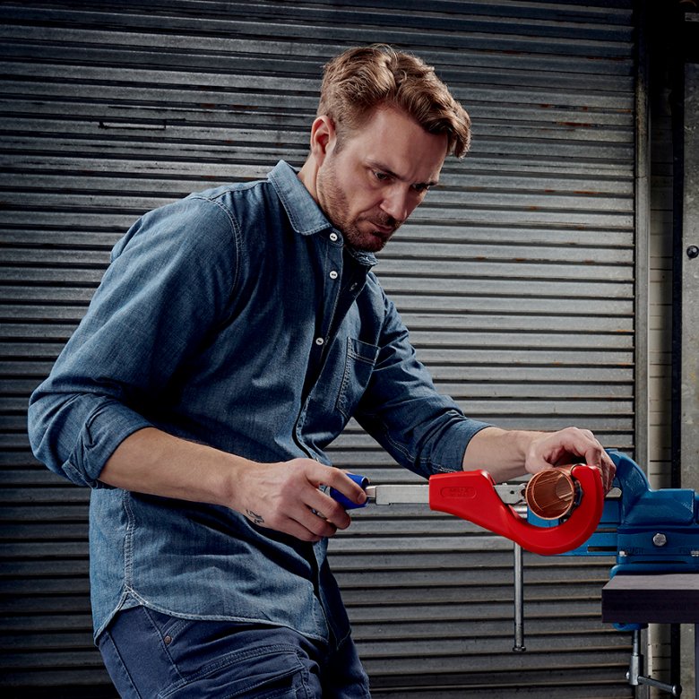 Knipex Cortatubos Tubix Xl Rojo, Ø 6 - 76mm 90 31 03 Bk