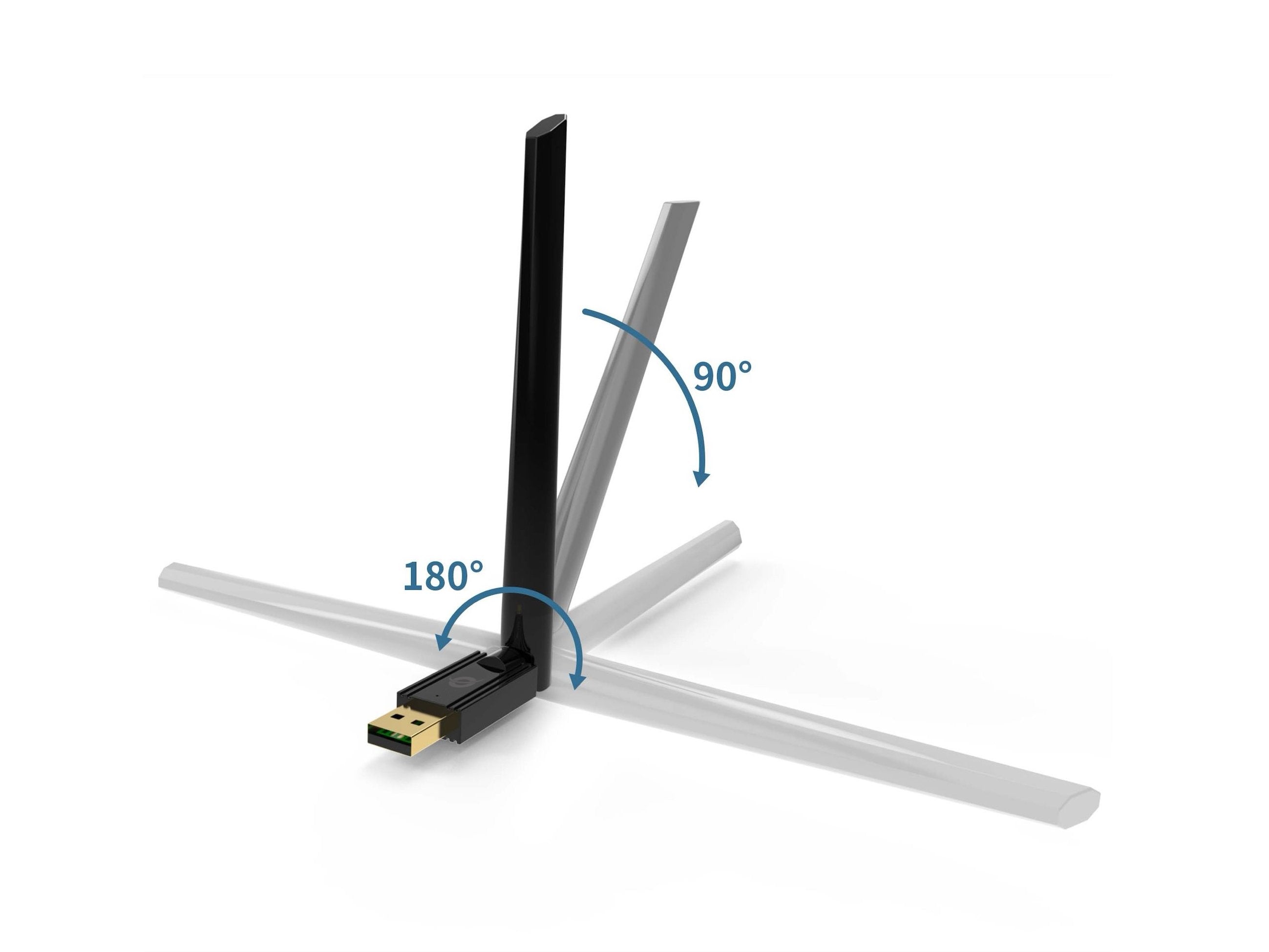 Conceptronic Bluetooth Adaptador 5.3 Nanousb 100m Negro