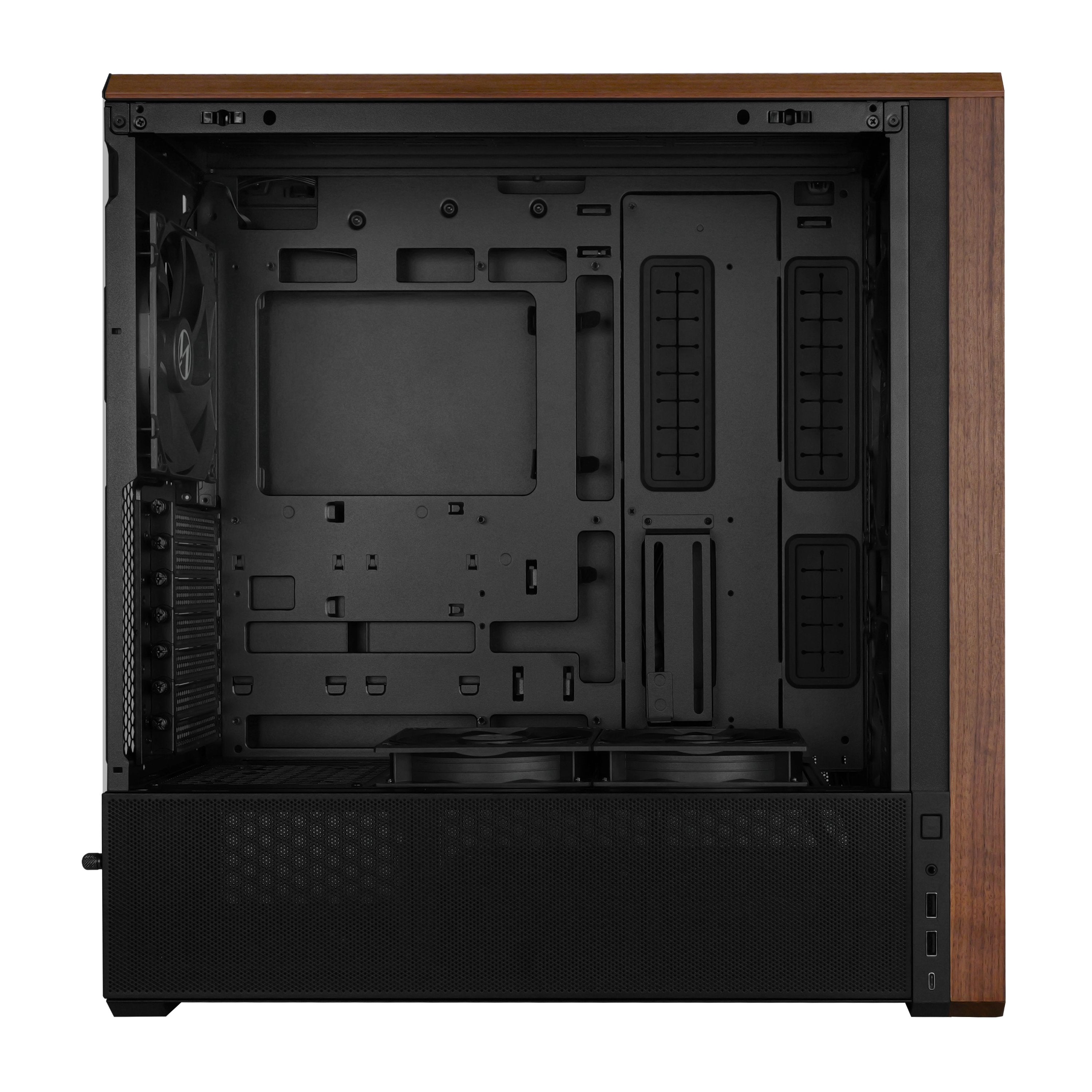 EAN 4718466015853 - Lian Li Lancool LAN217X carcasa de ordenador Midi Tower Negro, Madera imagen 7