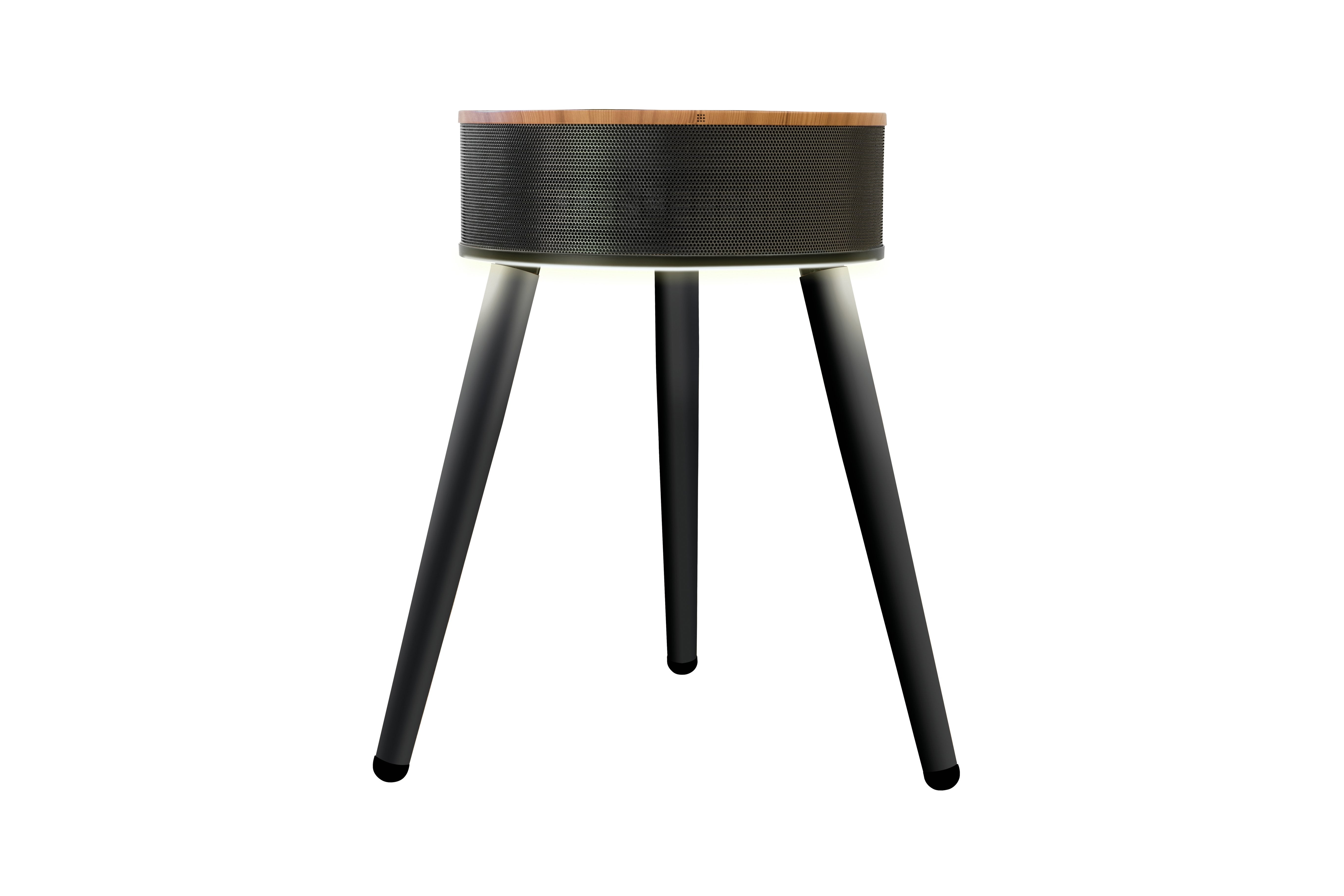 Ventilador Calefactor De Mesa Henry Negro/Madera, 2000 W 86545