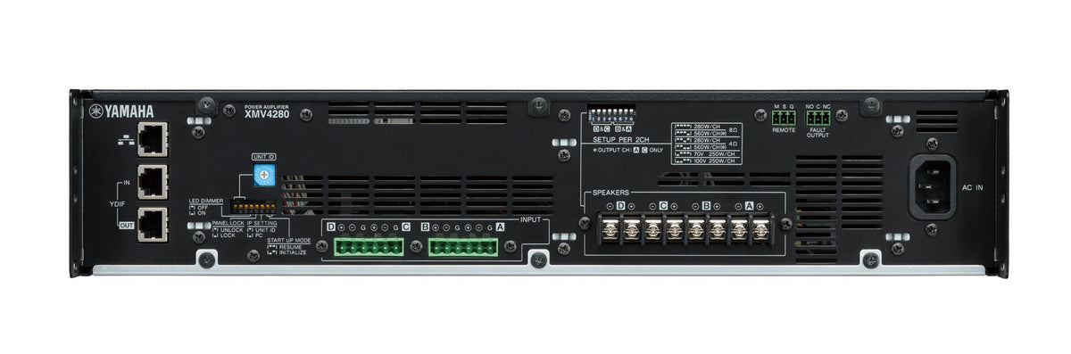 Xmv4280 E Xmv Series Power Amcons Xmv Series Power Amplifiers
