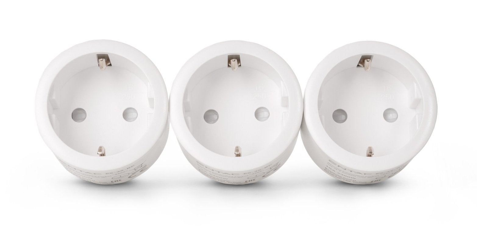 Entac Ir Meckdoseadaptador Ferngemeuert, 3er Set Blanco