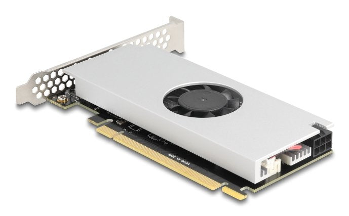 Pci Express X16 Karte Zu 2 X Usb 20 Gbps Usb Type-C Dual Channel Mit Lüfter Und Kühlkörper Im Low Profile Formfaktor
