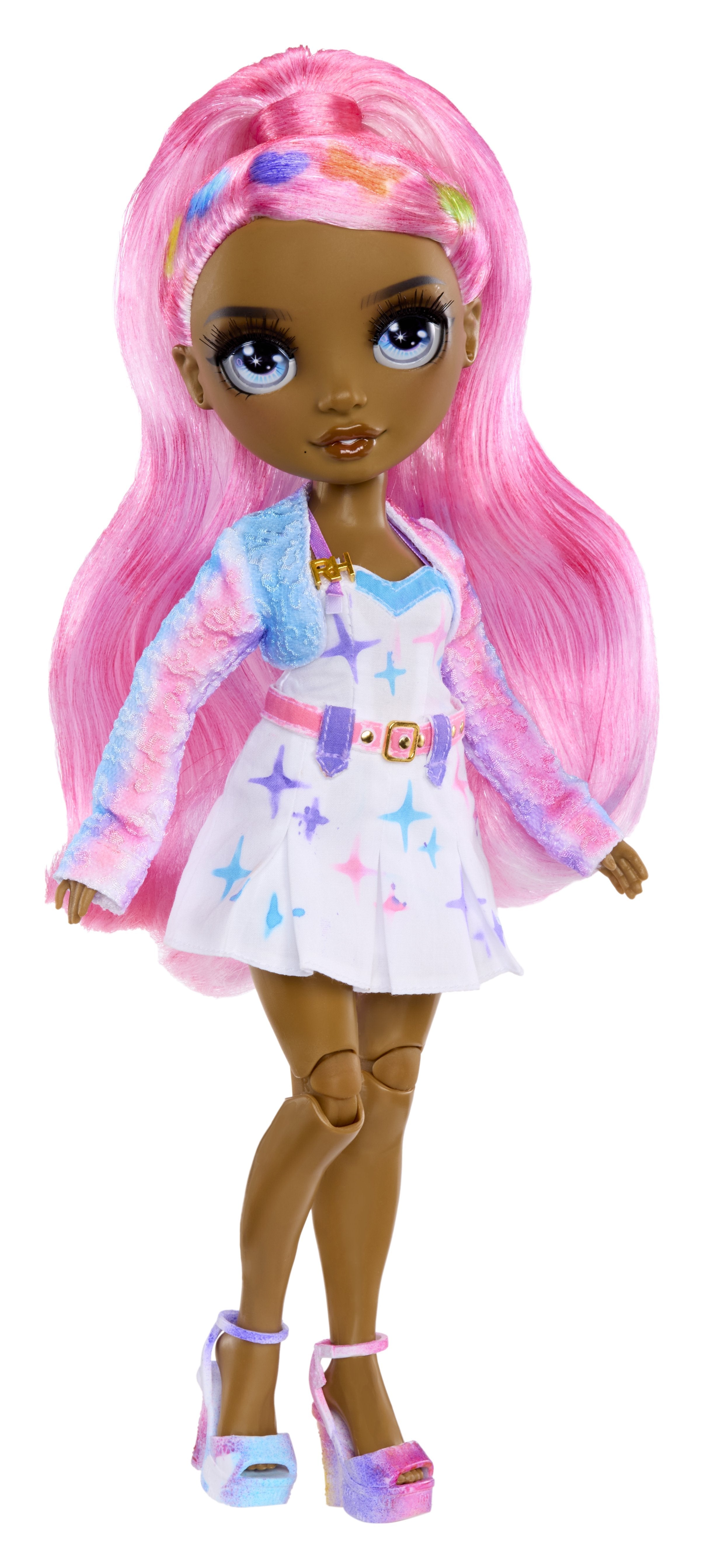 Lalka Rainbow High Air Brush, Grey Eyes