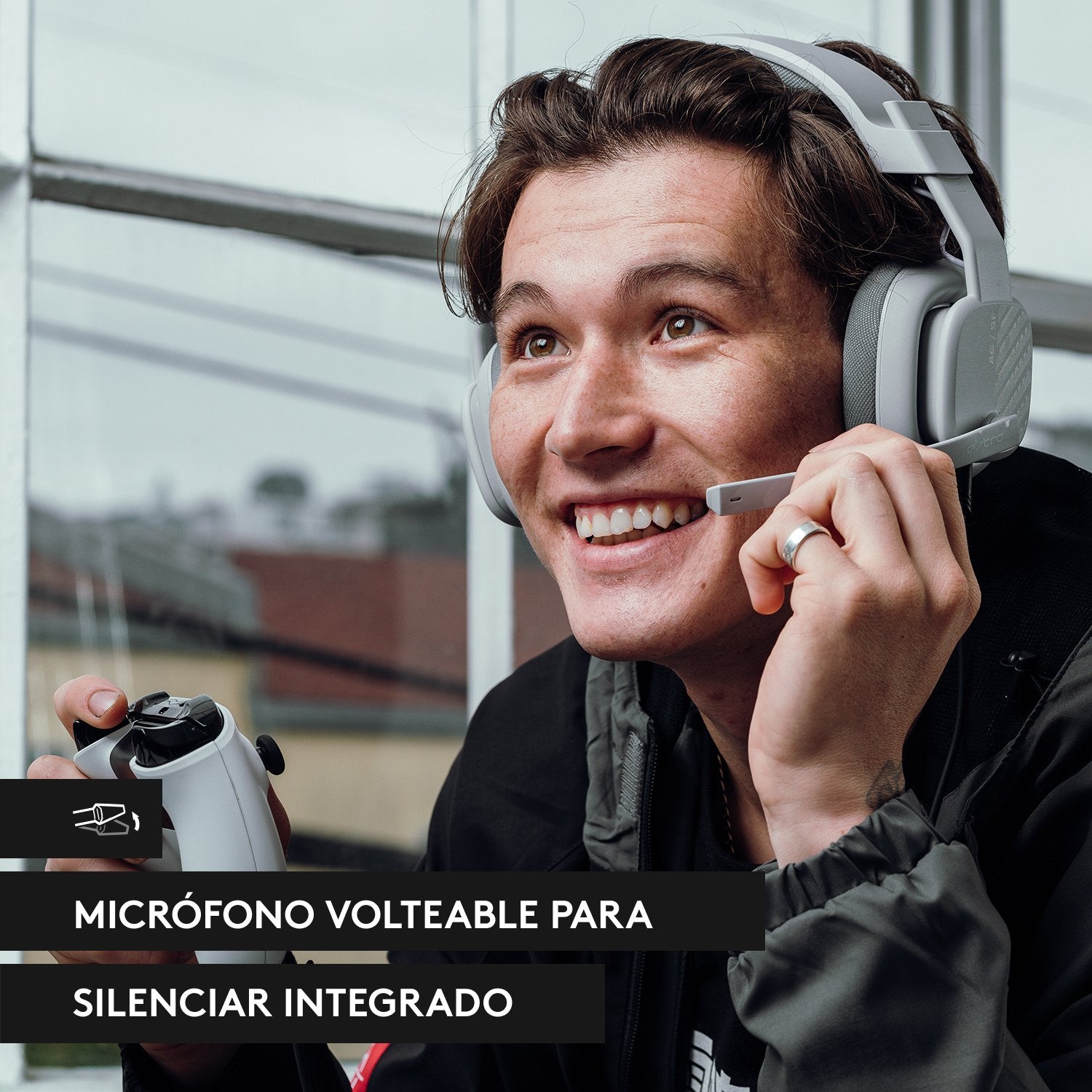 Auriculares  Astro Gaming A10 Juego Gris