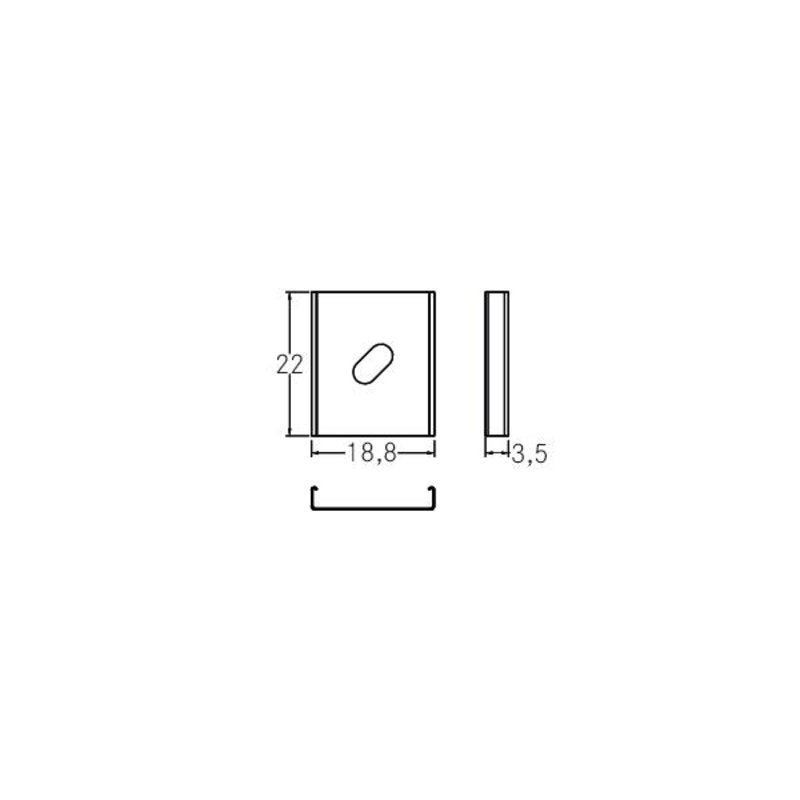 Brumberg 53040000 Halter-Set Qualityflex Alu