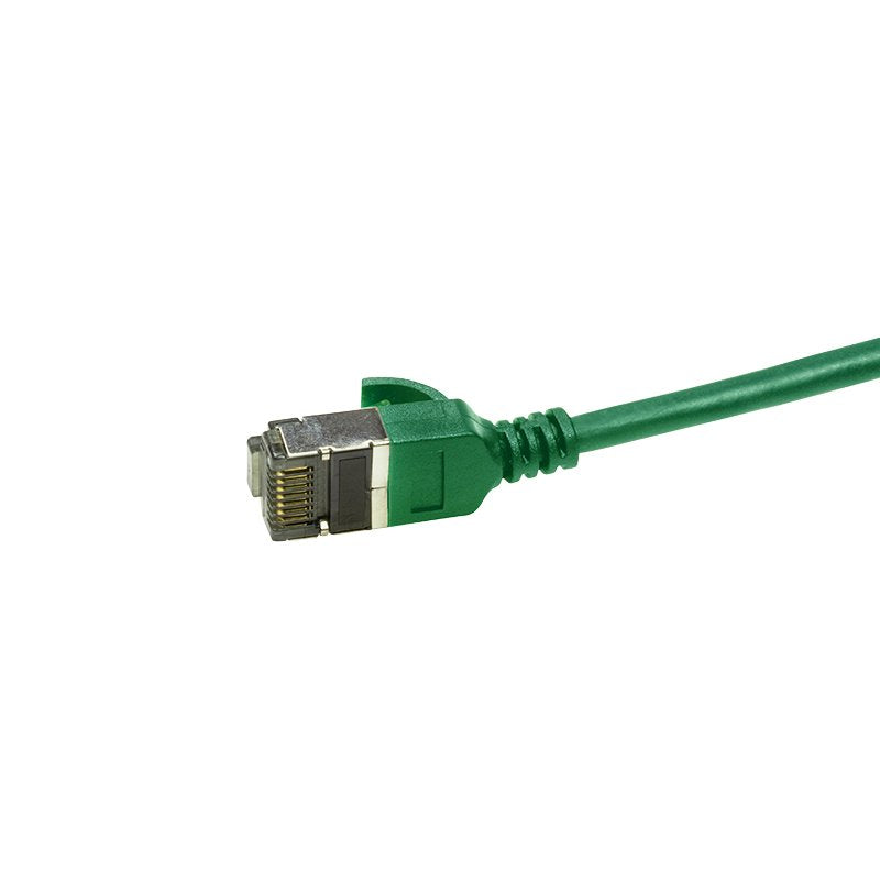 Logilink Patchkabel Cat6a Stp Tpe Slimline Grün 2,0m